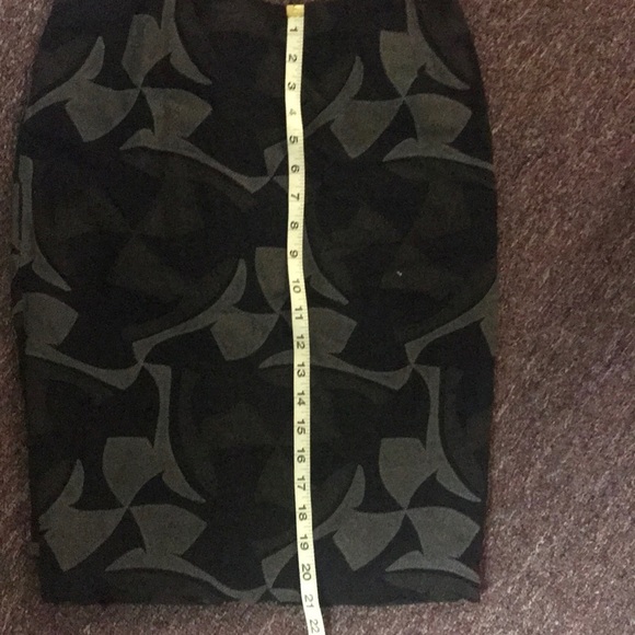 RENA LANGE patch work design printed column skirt size 8 - Picture 8 of 8